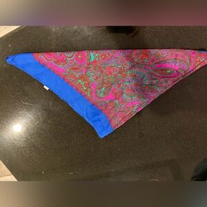 Vibrant Paisley Bandana/Polyester Scarf